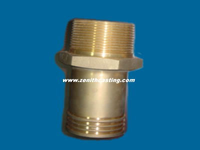 brass gravity casting series:brass gravity cast coupling.