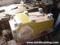 wooden mold for aluminum pattern